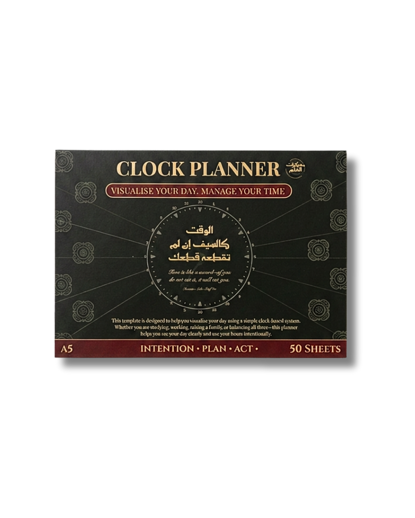The Clock Planner Pad