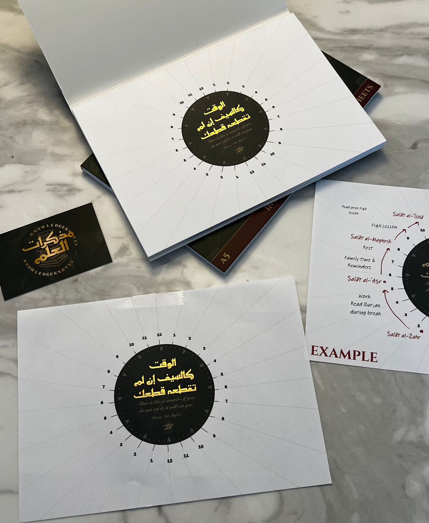 The Clock Planner Pad